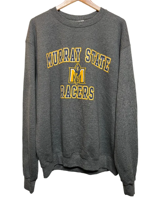 Champion Mens Grey Murray State Sweatshirt (Size L) Simple Hoodies for Women