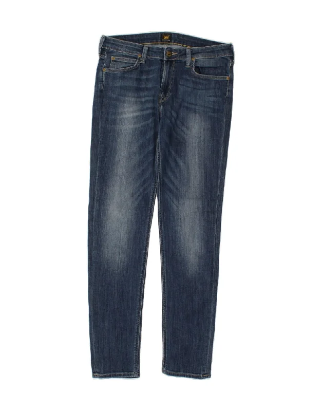 LEE Womens Scarlett Skinny Jeans W31 L30 Blue Cotton