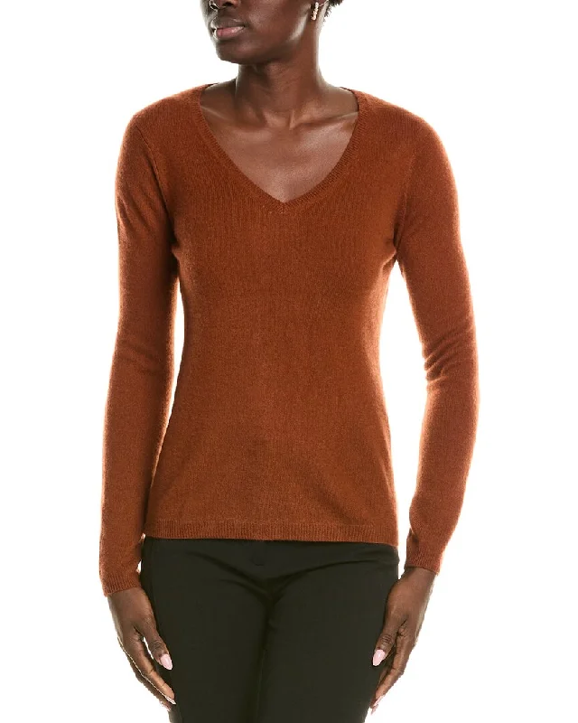 Sofiacashmere Modern V-Neck Cashmere Sweater Weekend sweaters