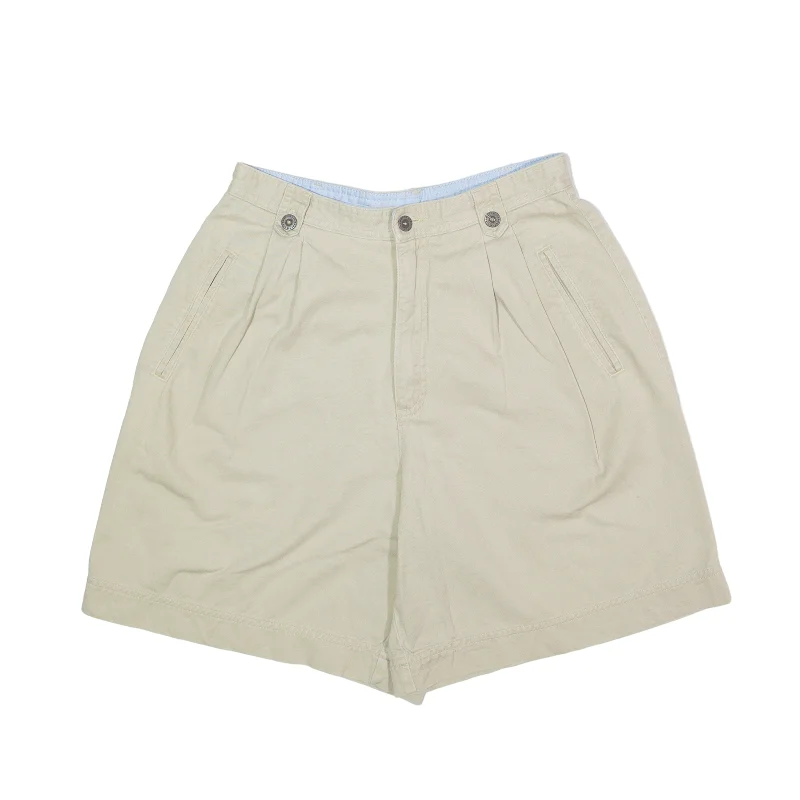 LIZ CLAIBORNE Chino Shorts Cream Regular Womens XS W26 Must-have sweaters for this season