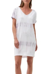 CARA V-NECK TEE DRESS Women's mini dresses