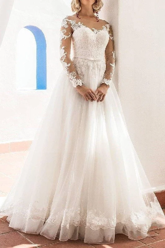 Boho chic wedding dress for women Glitter Wedding Dress