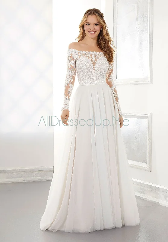 Blu - Ashley - 5877 - Cheron's Bridal, Wedding Gown Classic Bridal Gown