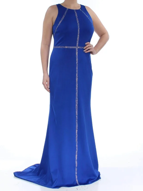 Adrianna Papell AP1E202052 Long Formal Sleeveless Fitted Dress Red carpet maxi dresses