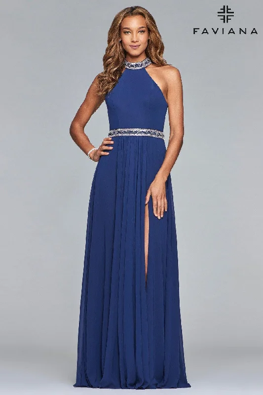 Faviana Long Formal Dress 10068 Sale Date night maxi dresses