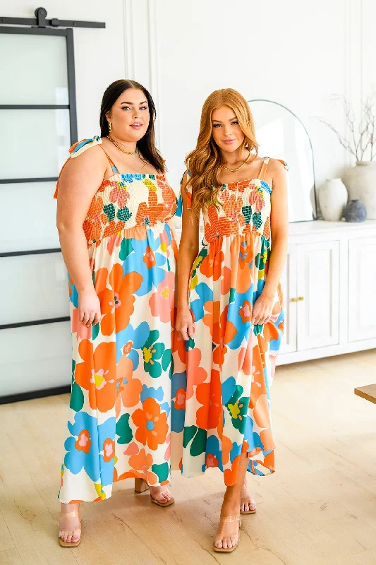 Forget Me Not Floral Maxi Dress Casual maxi dresses