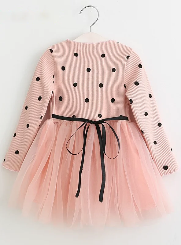 Dot Print Kids Clothes Girls Dresses Best floral dresses for elegant looks