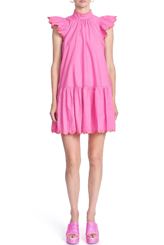 CHARLOTTE DRESS-SCALLOP Cocktail unclassified dresses