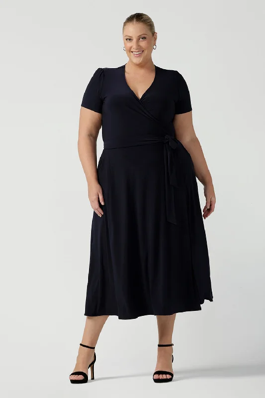 Alexis Dress in Navy Discounted unclassified dresses