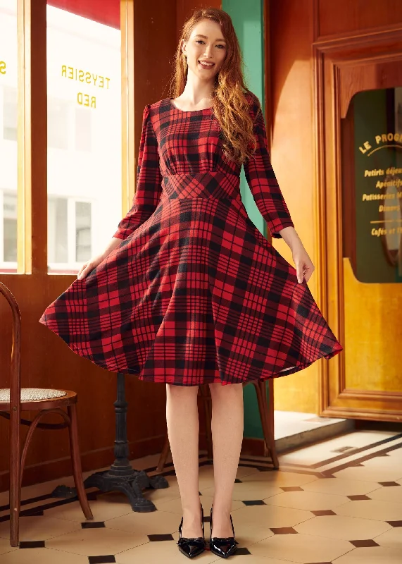 All About the Doodlebug Fit & Flare Dress Office unclassified dresses