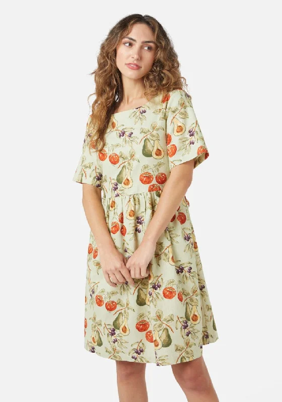 Harvest Smock Dress Satin unclassified dresses