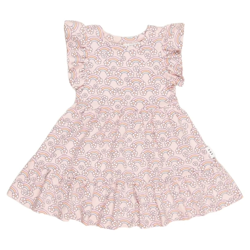 FLOWER BOW FRILL DRESS Festival unclassified dresses