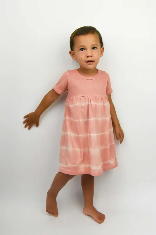 Kids Organic Plant-dyed Shibori Dress Cotton unclassified dresses