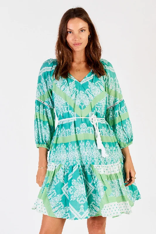 LulaSoul Bandana Dress Sea Spring unclassified dresses