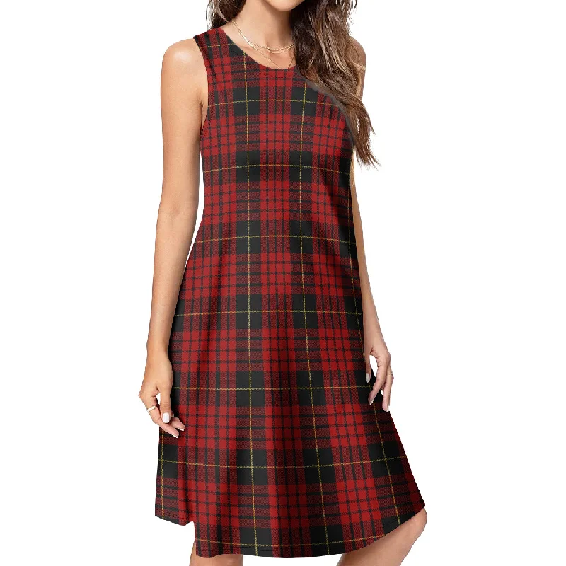 MacQueen (McQueen) Tartan Womens Casual Dresses Wedding guest unclassified dresses