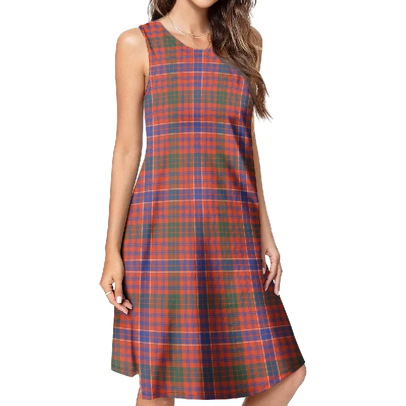 MacRae Ancient Tartan Womens Casual Dresses Popular unclassified dresses