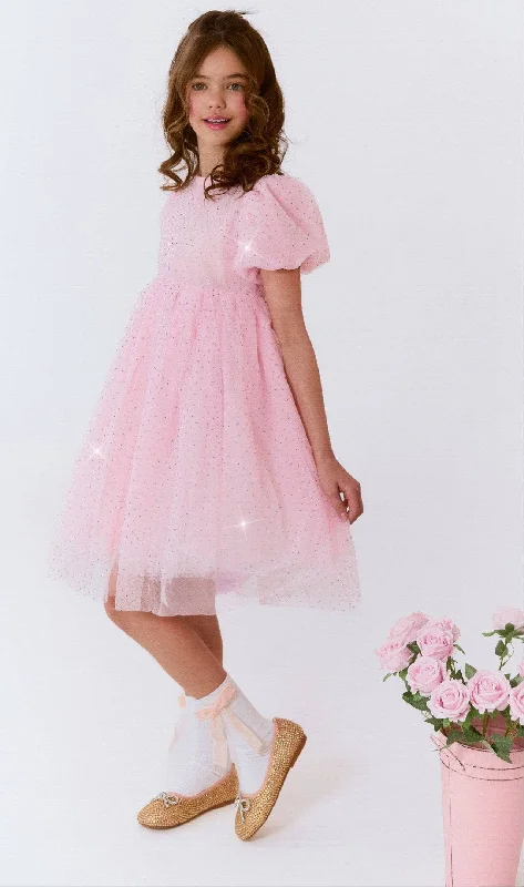 Magic Pink Crystal Dress Casual unclassified dresses