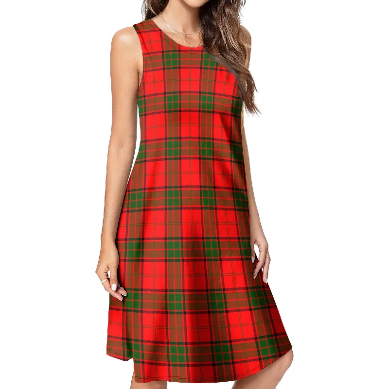 Maxwell Modern Tartan Womens Casual Dresses Club unclassified dresses