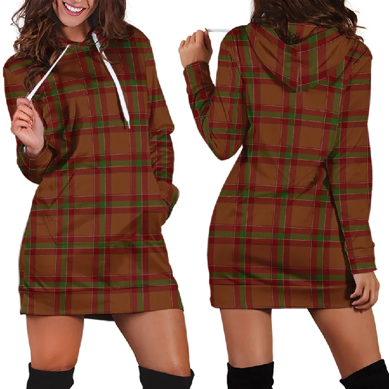 McBrayer Tartan Hoodie Dress Breathable unclassified dresses