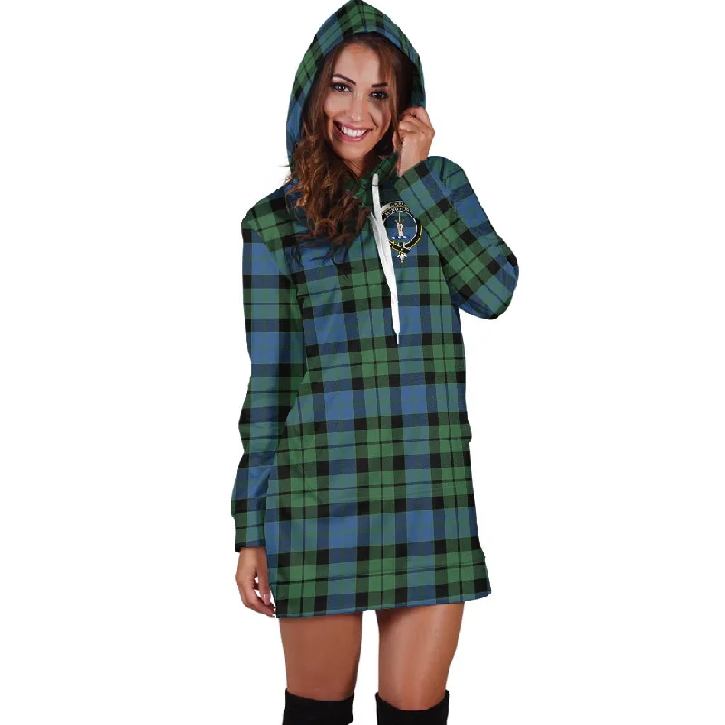 McCoy Ancient Tartan Hoodie Dress with Family Crest High-end unclassified dresses