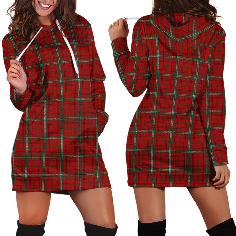 Morrison Red Tartan Hoodie Dress Fashionable unclassified dresses