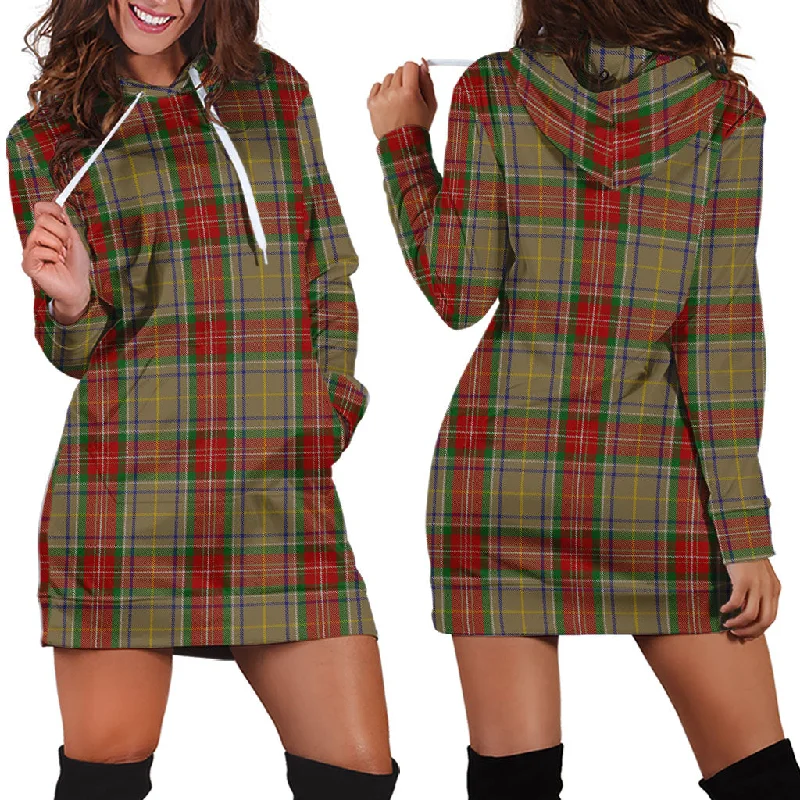 Muirhead Old Tartan Hoodie Dress High-end unclassified dresses