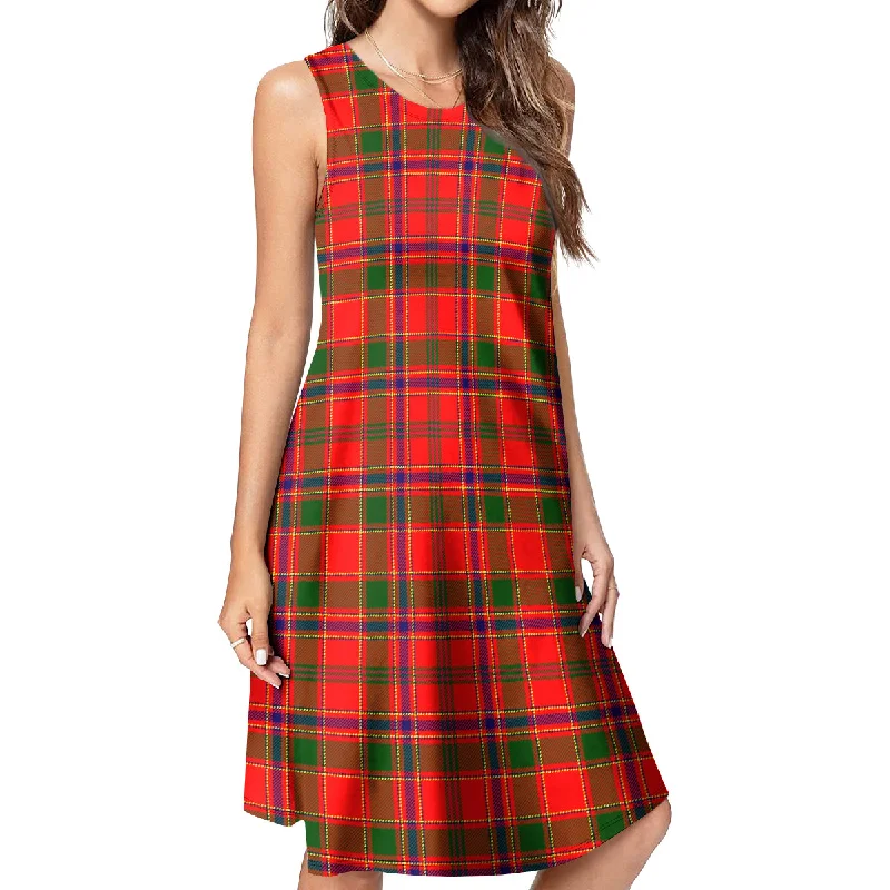 Munro Modern Tartan Womens Casual Dresses Spring unclassified dresses