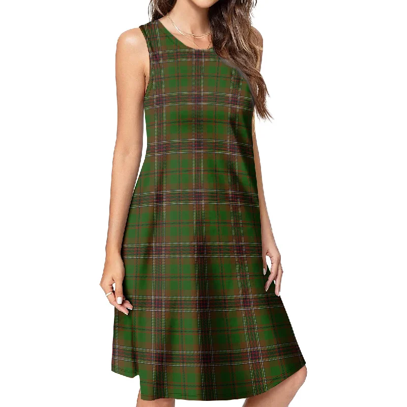 Murphy Tartan Womens Casual Dresses Trendy unclassified dresses