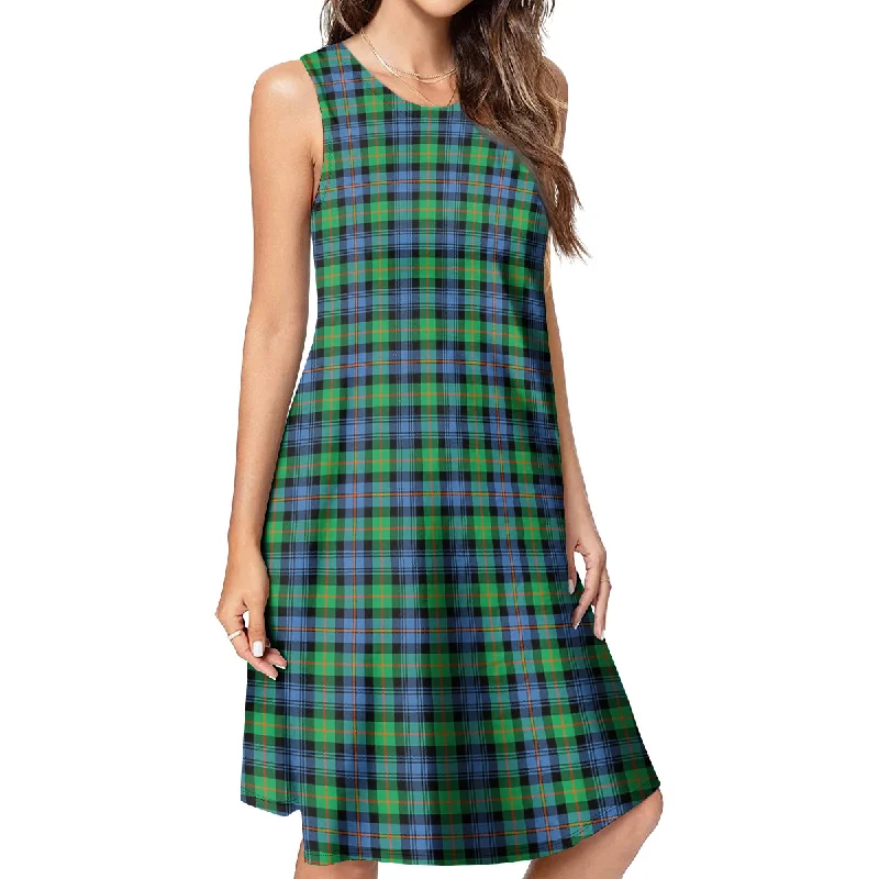 Murray of Atholl Ancient Tartan Womens Casual Dresses Lace unclassified dresses