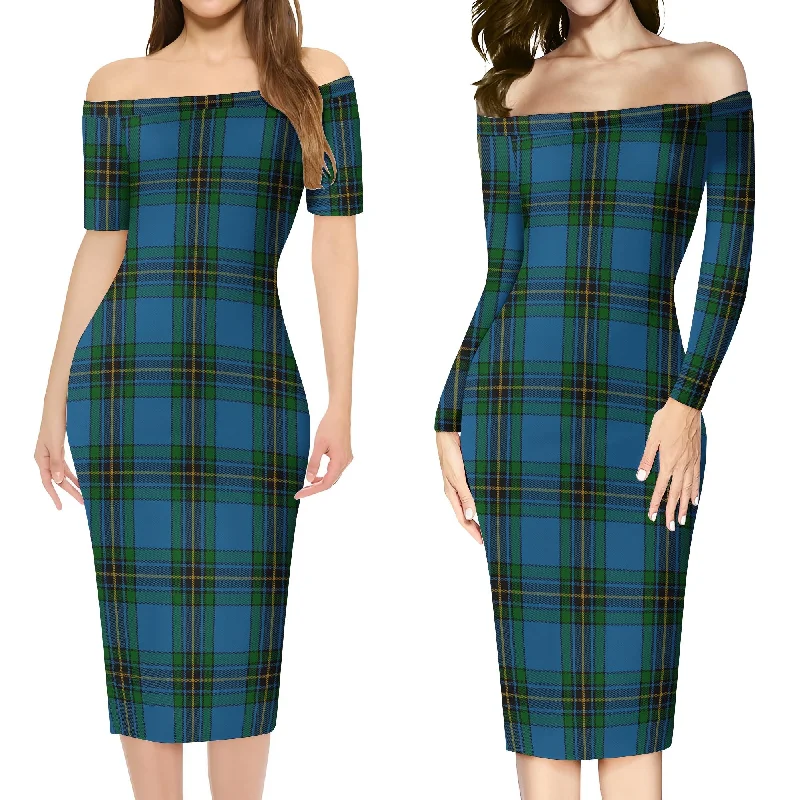 Murray of Elibank Tartan Off Shoulder Lady Dress Engagement unclassified dresses