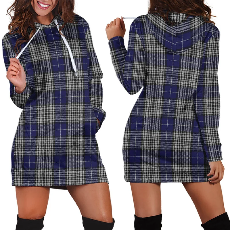 Napier Tartan Hoodie Dress A-line unclassified dresses