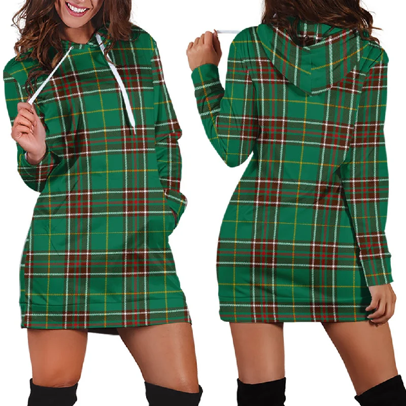 Newfoundland And Labrador Province Canada Tartan Hoodie Dress Dark color unclassified dresses