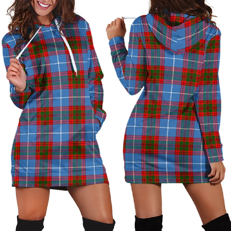 Newton Tartan Hoodie Dress Knitted unclassified dresses