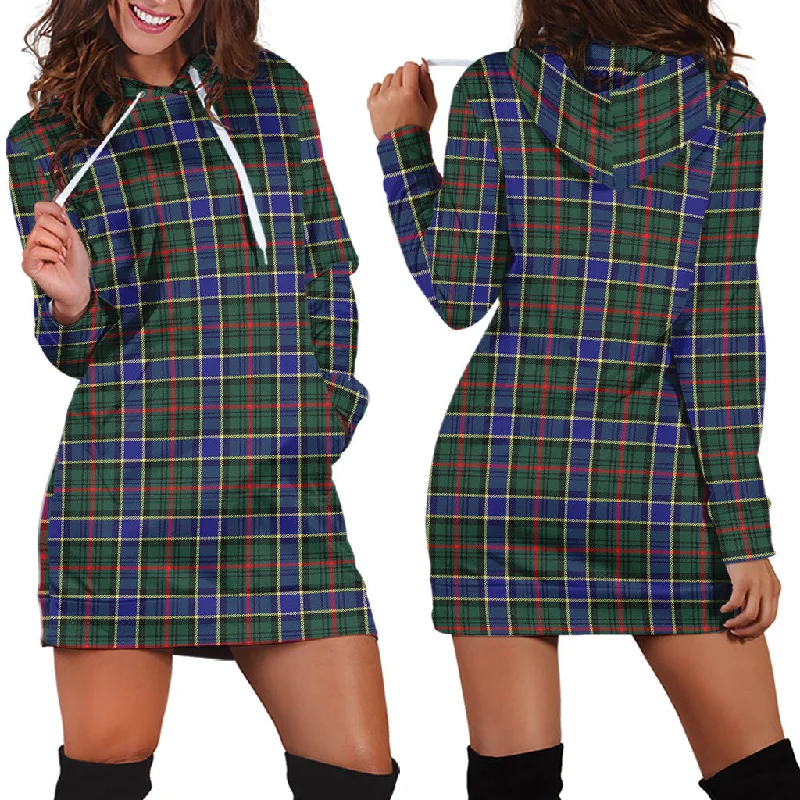 Ogilvie (Ogilvy) Hunting Modern Tartan Hoodie Dress Y2K unclassified dresses