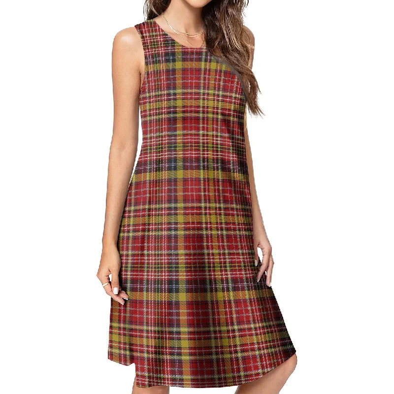 Ogilvie (Ogilvy) of Strathallan Tartan Womens Casual Dresses Spring unclassified dresses