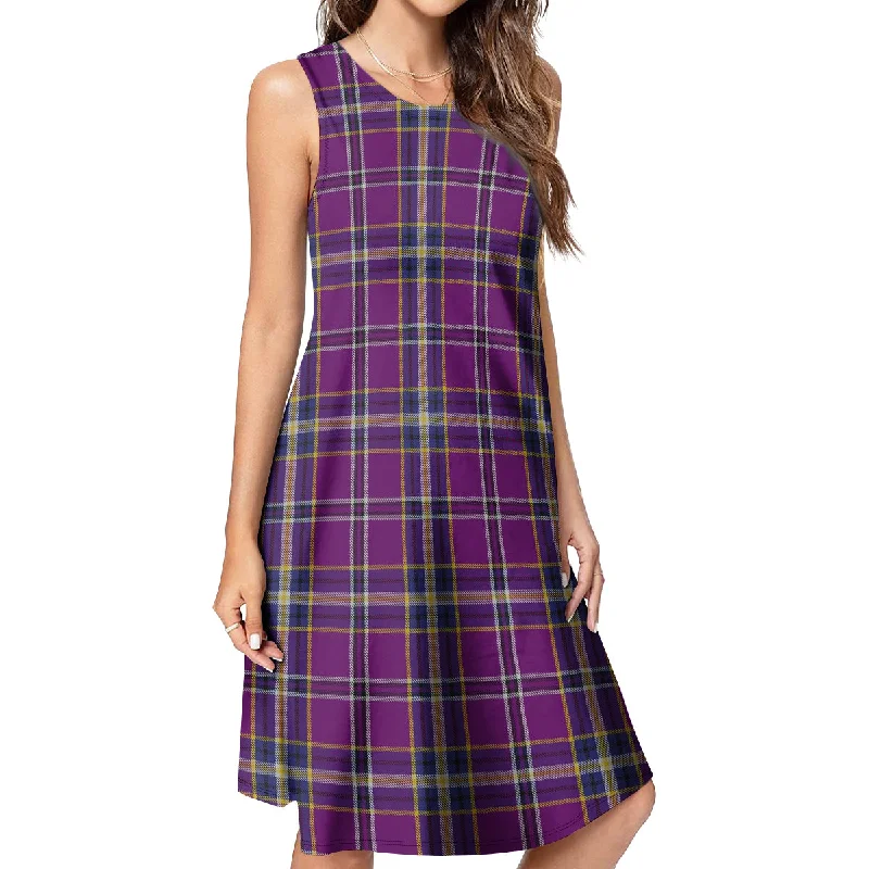 O'Riagain Tartan Womens Casual Dresses Chic unclassified dresses