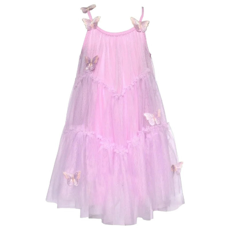 BUTTERFLY TRIM TUTU DRESS Casual chic unclassified dresses