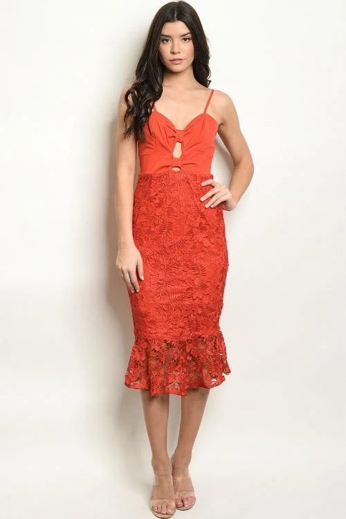 Your Love is a Melody Dress: Red Women's unclassified dresses