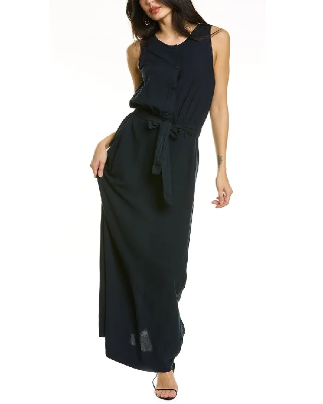 Splendid Gail Linen-Blend Maxi Dress Maxi Skirt Glam